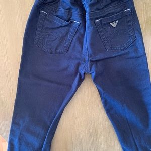 Emporio Armani chinos toddler boys size 24 months navy